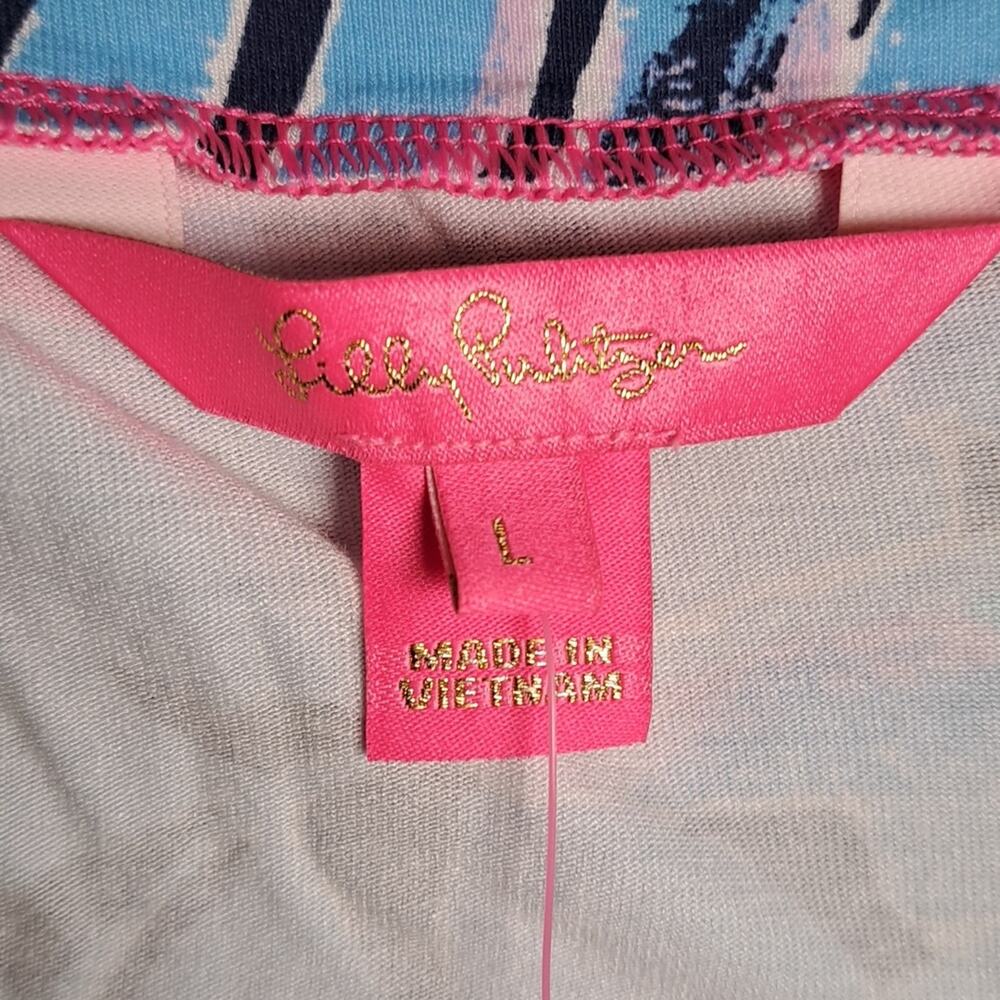 Lilly Pulitzer Jessalynne Romper Cockatoo Pink Pretty in Pink LG - Picture 12 of 12